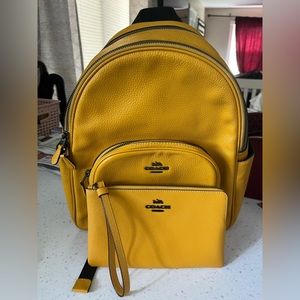 Coach Backpack & Wallet